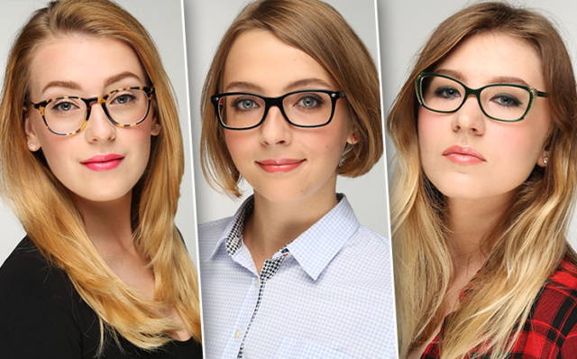 Cosmo-практика: 3 варианта эффектного макияжа под очки