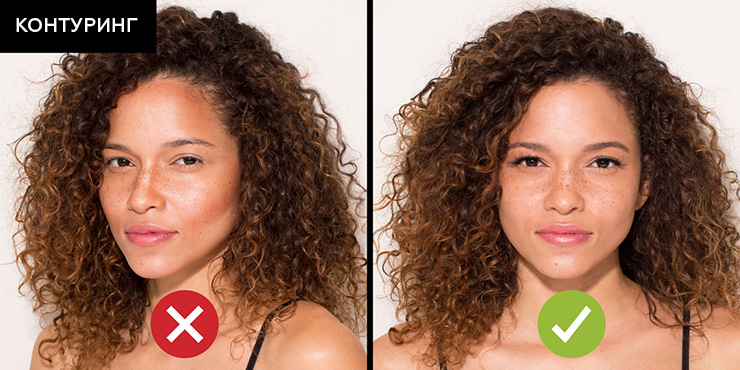 омолаживающий макияж фото до и после