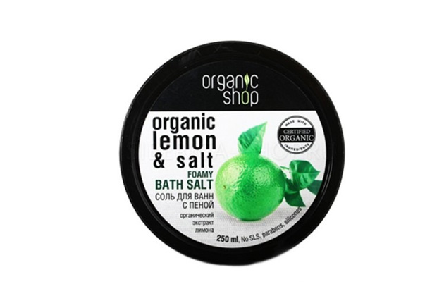 оль с пеной для ванн Зеленый лимон, Organic shop