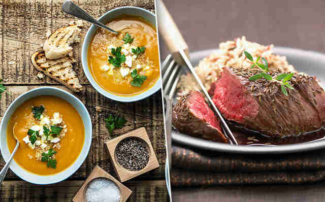 Горячие супы, гарниры, мясо и другая еда, которая поднимет настроение