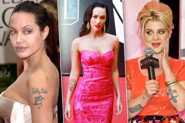 Стереть, нельзя оставить: 8 звёзд, которые пожалели о своих татуировках