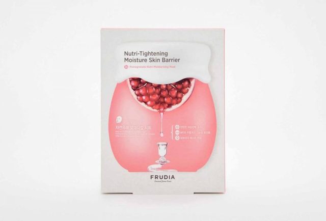 Питательная тканевая маска для лица с экстрактом граната Pomegranate Nutri-Moisturizing Skin Barrier, Frudia, 989руб. ()